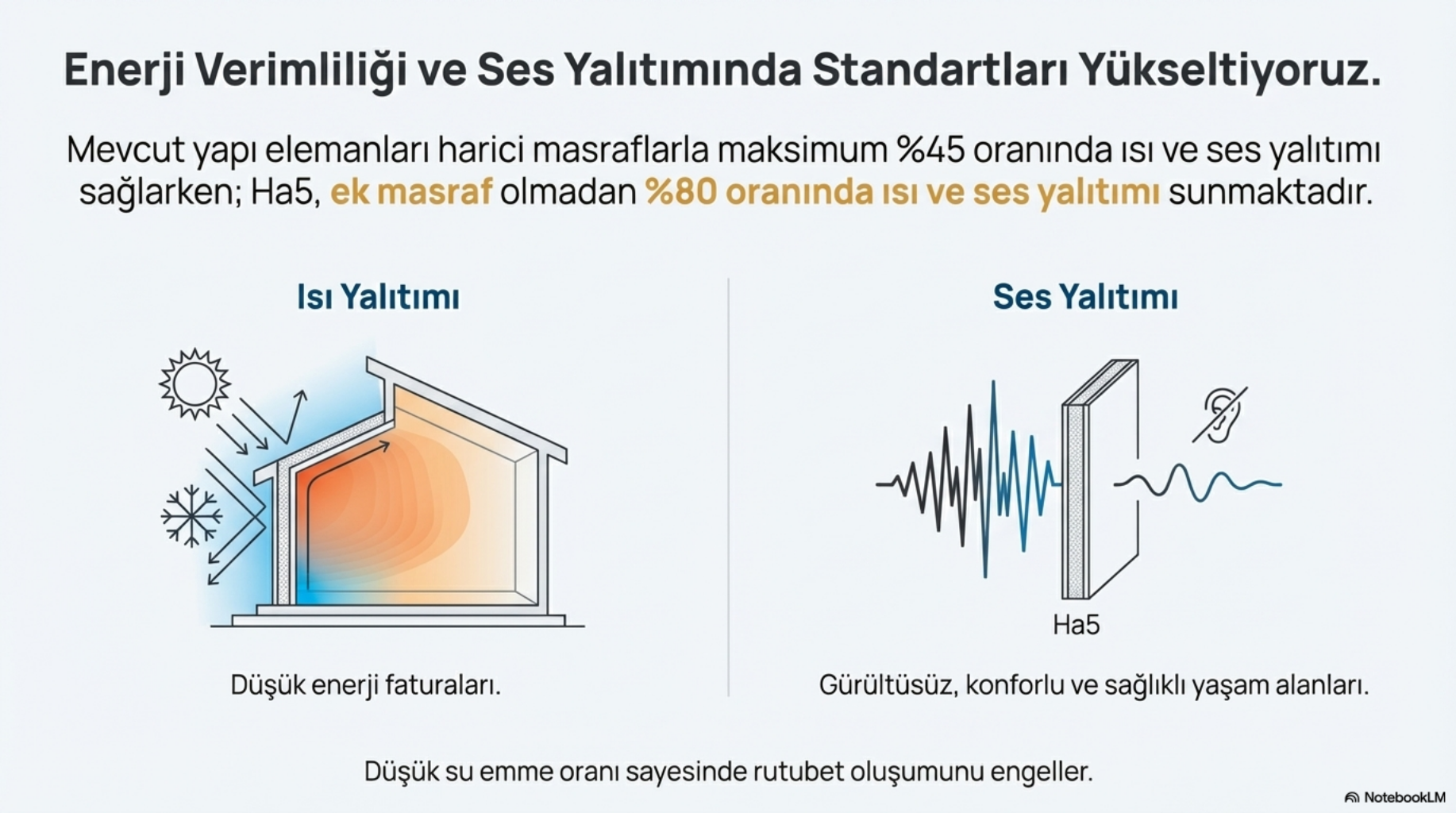 Isı ve ses yalıtımı